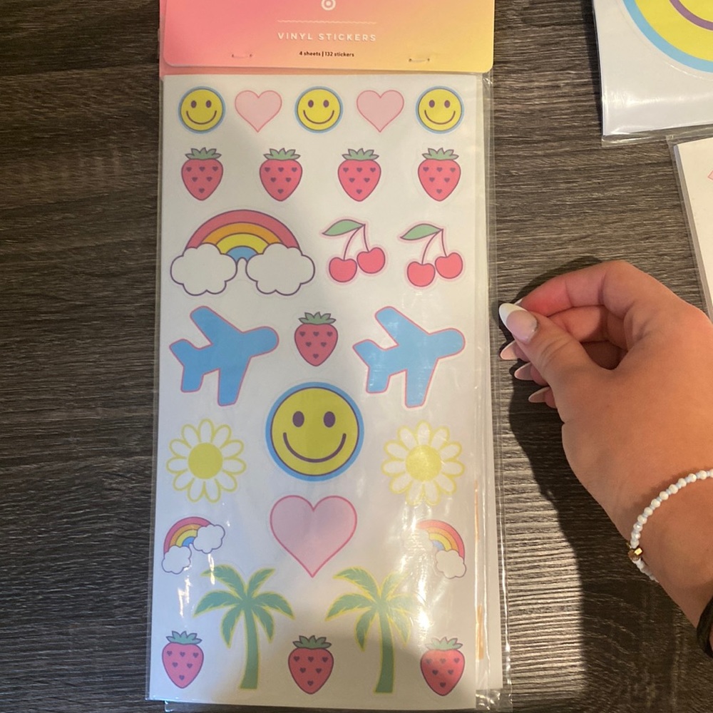 vinyl stickers stoney clover in opened